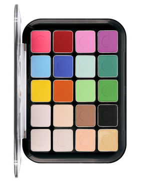 STARWAY Палетка теней на 20 цветов - 20 Colors Eyeshadow Palette «STARRY EYES» / BASIC №23005